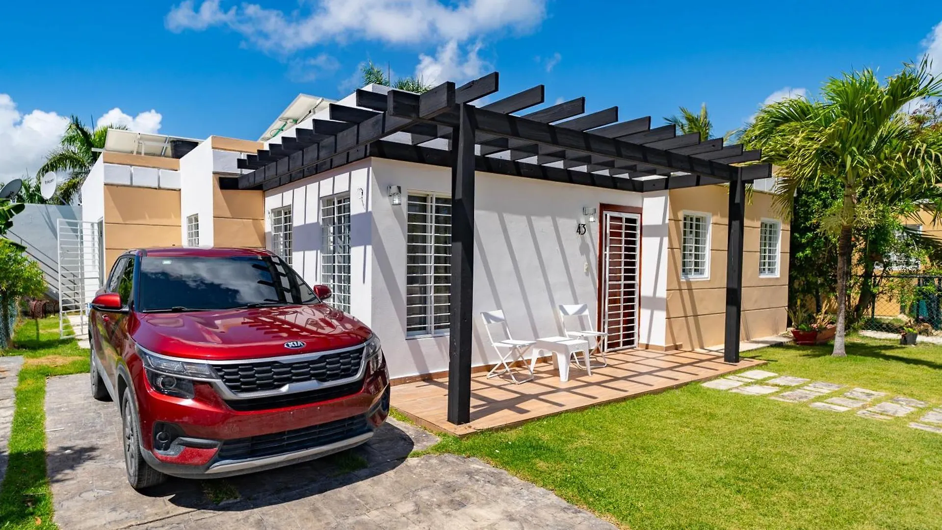 Caribbean Tropical Villa - Free Electricity Included Punta Cana Dominikana